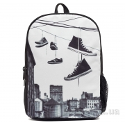Рюкзак Mojo Бруклін - взуття на дроті KAB9985236 чорно-білий - Фото №3