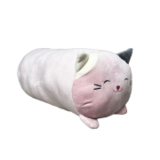 Подушка-обнімашка Киця Прованс рожева - Фото №3