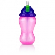 Поїльник з силіконовою трубочкою 355 мл Nuby 9801 - Фото №6