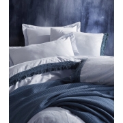 Постільна білизна з покривалом-піку Nature indigo Cotton Box - Фото №3