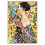 Пазл Дама з віялом Клімт 1000 елементів Piatnik PT-552748 - Фото №3