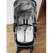 Льняна накидка Lintex в дитяче автокрісло і коляски універсальна - Фото №4