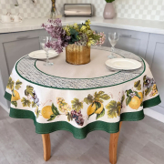 Скатертина гобеленова кругла LiMaSo Round044VE - Фото №7