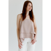 Топ Fashion Art Knit тауп - Фото №3