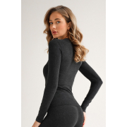 Термокофта жіноча 24002 German Volf темно-сірий - Фото №4