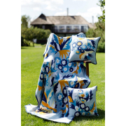 Плед в'язаний Самчиківські мотиви Спадщина Прованс - Фото №4