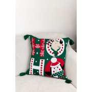 Наволочка в'язана декоративна Ho-ho-ho Прованс - Фото №3