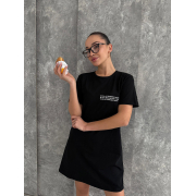 Футболка-туніка Be Happy ST2 Cosy чорна - Фото №3