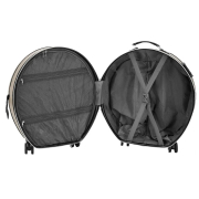 Чемодан 20 S Champagne-Black T5674-2 Semi Line DAS302682 - Фото №5