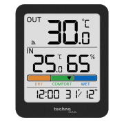 Термогигрометр WS9488 Anthracite Technoline DAS302455 - Фото №4