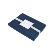 Простирадло на гумці Pure lacivert перкаль Penelope синє - Фото №4