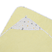 Махровий рушник-куточок Зірочки Home Line жовтий - Фото №3