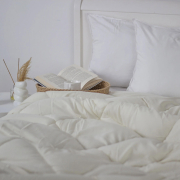 Ковдра зимова антиалергенна Alaska microfiber ТЕП молочний некомбінований - Фото №4