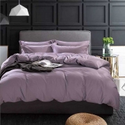 Однотонна постільна білизна Bella Villa сатин B-0212 - Фото №3