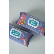 Серветки вологі 100 шт Мамин Дім 43202780 - Фото №3