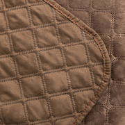 Покривало Ромб круглий Velour ТЕП коричневе - Фото №8