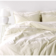 Комплект постільної білизни SoundSleep Stonewash Adriatic milky молочний - Фото №12