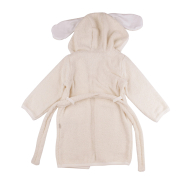 Комплект махровий КП176 халат і рукавичка для купання Bembi 200-молочний - Фото №4