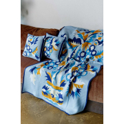 Плед в'язаний Самчиківські мотиви Спадщина Прованс - Фото №3