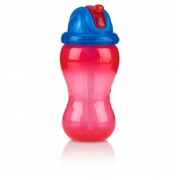 Поїльник з силіконовою трубочкою 355 мл Nuby 9801 - Фото №7