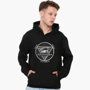 Худі чоловічий Чорнобаївка MobiPrint 9225-3706 чорний - Фото №3