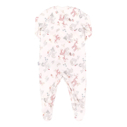 Комбінезон-чоловічок для дівчинки КБ122 байка Bembi 20A-молочний-принт - Фото №3