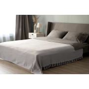 Плед хлопковый Ardesto Summer серый - Фото №4