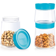 Банка для сипучих 0,75л Luminarc Swing Blue Q6633 - Фото №3