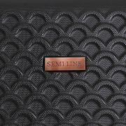 Валіза 20 S Black T5718-1 Semi Line DAS302927 - Фото №5