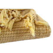 Плед Rius mustard Lotus Home гірчичний - Фото №4