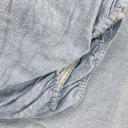 Простирадло на резинці махрове Ярослав диз.12 блакитне - Фото №4