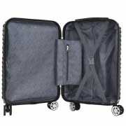 Валіза 20 S Black T5765-1 Semi Line DAS302950 - Фото №9