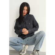 Сорочка жіноча фланелева 24025 German Volf темно-сірий - Фото №5