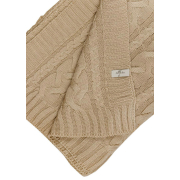 Плед в'язаний Hit Kosa-01 Прованс бежевий - Фото №4