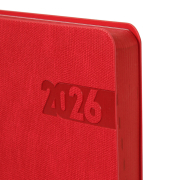 Щоденник датований А5 368 стор Boss Leo Planner 252636 червоний - Фото №3