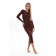 Сукня приталеного силуету 25015 German Volf колекція Шоколад - Фото №3