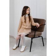 Кофта для дівчинки Герда Art Knit бежевий - Фото №3