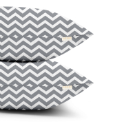 Дитяча наволочка Cosas Зигзаг сірий 1 - Фото №5