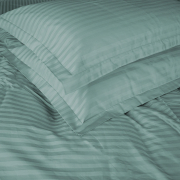 Постільна білизна 30-0015 Green Wave сатин-страйп MirSon - Фото №4