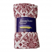 Плед бавовняний червоний SoundSleep Код Незламної Нації - Фото №12