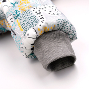 Комбінезон зимовий КБ215 плащівка Бембі X01-сірий-принт - Фото №7