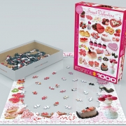 Пазл Валентинки 1000 элементов Eurographics 6000-0431 - Фото №3