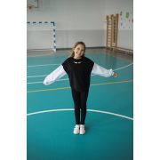 Легінси ШР845 трикотаж Бембі Y00-чорний - Фото №3