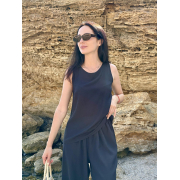 Жіночий комплект Lumia майка та штани COSY чорний SetLUM1303 - Фото №5