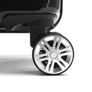 Валіза 20 S Black T5765-1 Semi Line DAS302950 - Фото №8