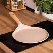 Сковорода для млинців 26 см MGC HP-4-429CR бежева - Фото №3