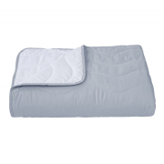 Покривало декоративне двостороннє Capri Sonex сірий-білий - Фото №9