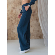 Штани в'язані Katrin new Art Knit синій джинс - Фото №7