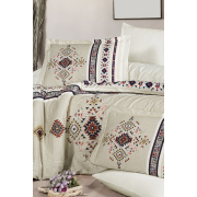 Постельное белье Derek Cream VIP сатин 3D First choice - Фото №3