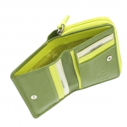 Жіночий шкіряний гаманець Visconti RB-53 Hawaii lime multi - Фото №3
